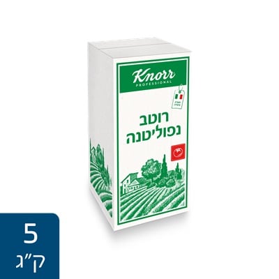 רוטב עגבניות נפוליטנה קנור פאוץ' 5 ק"ג - רוטב נפוליטנה מושלם. כמו להכין מאפס