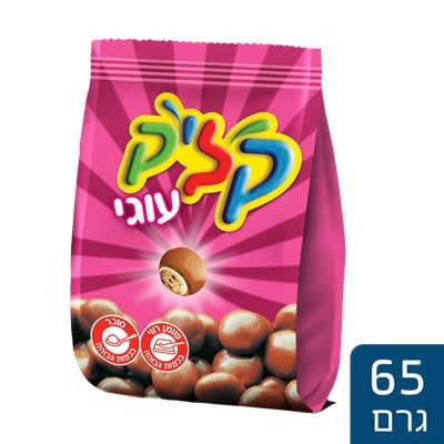 קליק חטיף שוקולד עוגי 65 גרם - 